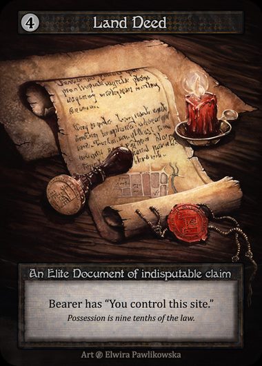 [Artifact] Land Deed [beta-Elite]
